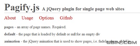 分享9个单页面网站开发必备jQuery插件