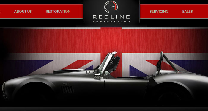 redlinepe.co.uk Header design inspiration